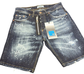 JEANS CIANOTIC BERMUDA CON CERNIERA