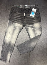 Carica l'immagine nel visualizzatore di Gallery, JEANS CIANOTIC FIT ALCARAZ BLACK BICOLORE