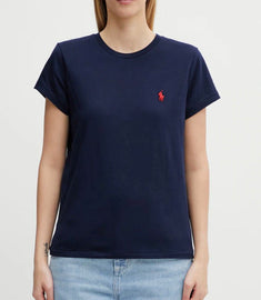 T-SHIRT RALPH LAUREN CON LOGO LATO CUORE ROSSO CUCITO