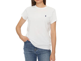 T-SHIRT RALPH LAUREN CON LOGO LATO CUORE BLU CUCITO