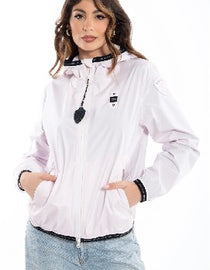 GIUBBINO BLAUER LEGGERO LOGO MANICA
