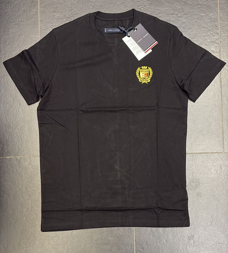 T-SHIRT TOMMY HILFIGER BASIC CON LOFO CUCITO LATO CUORE