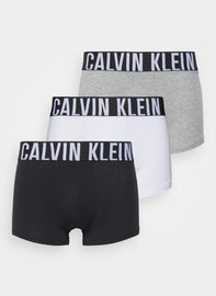 BOXER CALVIN KLEIN MOLLA ALTA TRIPACK NERO-BIANCO-GRIGIO