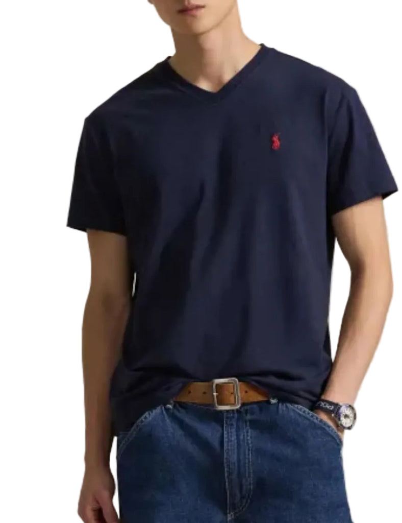 T-SHIRT RALPH LAUREN CON LOGO LATO CUORE CUCITO