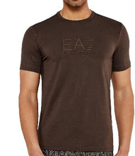 Carica l'immagine nel visualizzatore di Gallery, T-SHIRT ARMANI SCRITTA ECNTRALE RIALZATA GOMMA