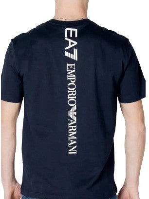 COMPLETO ARMANI CON SHIRT LOGO RETRO E LATO CUORE