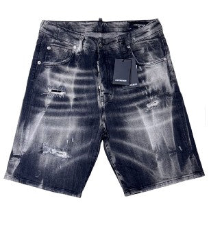 BERMUDA G2FIRENZE BLACK IMPACT DENIM