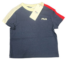Carica l'immagine nel visualizzatore di Gallery, T-SHIRT FILA CON MANICA COLORATA