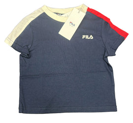 T-SHIRT FILA CON MANICA COLORATA