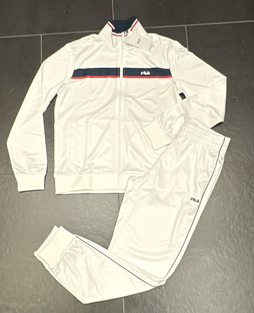 TUTA COMPLETA FILA CON ZIP E LOGO LATO CUORE