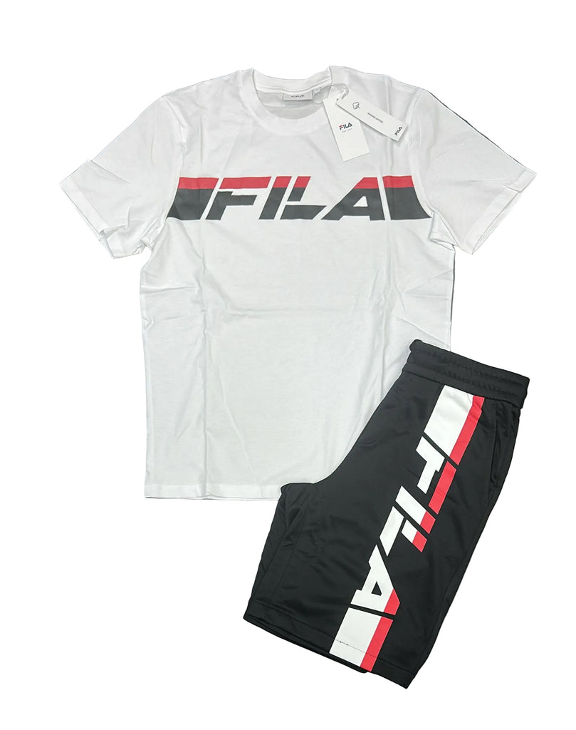 COMPLETO FILA CON SCRITTA CENTRALE BICOLOR