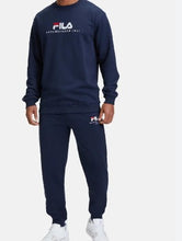 Carica l'immagine nel visualizzatore di Gallery, TUTA COMPLETA FILA UNISEX COTONE CON LOGO CENTRALE CUCITO
