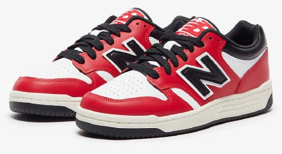 SCARPA NEW BALANCE 480 ROSSO BIANCO