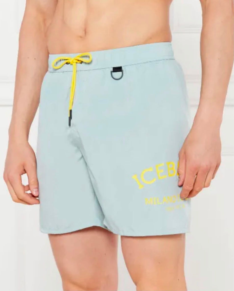 COSTUME ICEBERG CON SCRITTA GAMBA CURVA