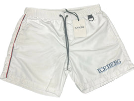 COSTUME ICEBERG CON SCRITTA BLU GAMBA