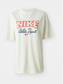 T-SHIRT NIKE CON SCRITTA ROSSA