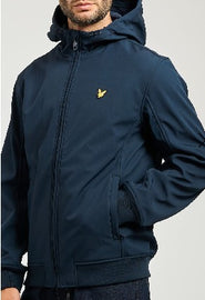 GIUBBINO LYLE & SCOTT UOMO FELPATO LOGO LATO CUORE CON CAPPUCCIO