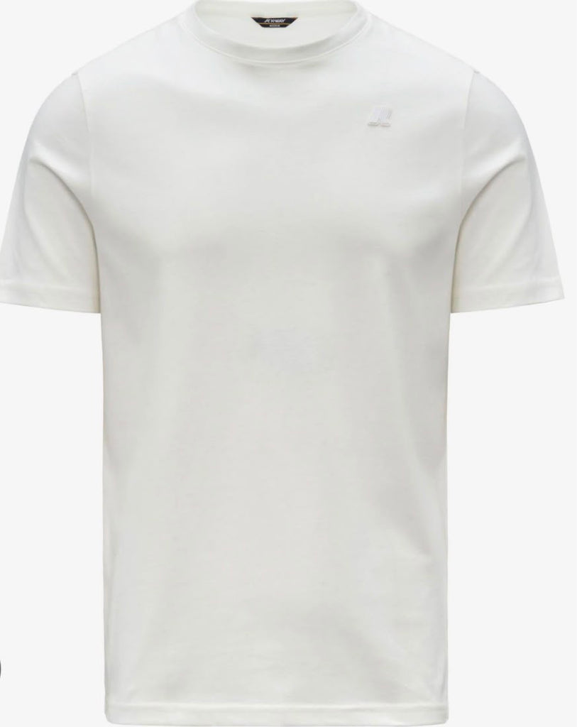 T-SHIRT K-WAY BASIC CON LOGO LATO CUORE GOMMA