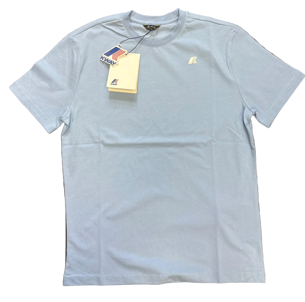 T-SHIRT K-WAY BASIC CON LOGO LATO CUORE GOMMA
