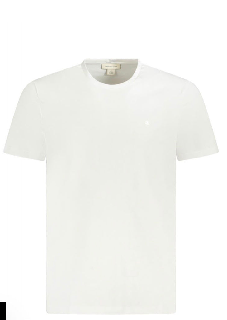T-SHIRT CALVIN KLEIN CON LOGO PICCOLO CUCITO LATO CUORE