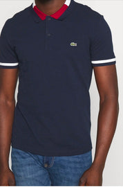 POLO LACOSTE COLLETTO ROSSO