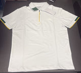 POLO LACOSTE CON CERNIERA E LOGO BIANCO