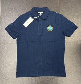 POLO LACOSTE CON LOGO CERCHIATO CUCITO E RIALZATO