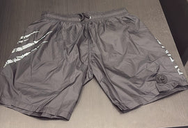 COSTUME PLEIN SPORT CON SCRITTA VERTICALE GAMBA E GRAFFI