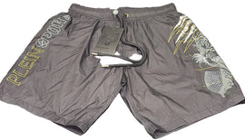 COSTUME PLEIN SPORT SONO SCRITTA VERTICALE GAMBA E TIGRE GAMBA ALTERNA