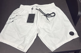 COSTUME PLEIN SPORT CON LOGO RIALZATO E SCRITTA GAMBA