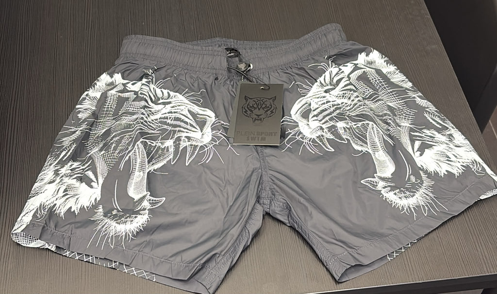 COSTUME PLEIN SPORT CON TIGRE LATERALE GAMBE