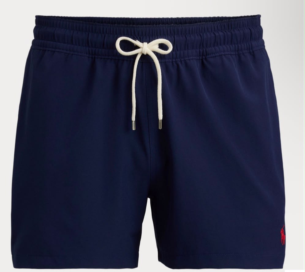 COSTUME RALPH LAUREN BASIC CON LOGO GAMBA CUCITO