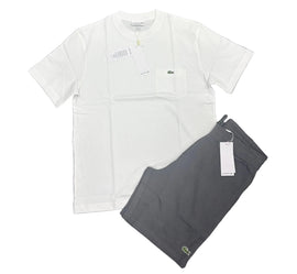 COMPLETO LACOSTE BASIC CON TASCHINO LATO CUORE