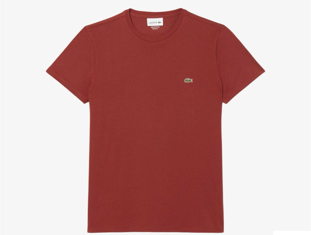 T-SHIRT LACOSTE CON LOGO LATO CUORE CUCITO BASIC