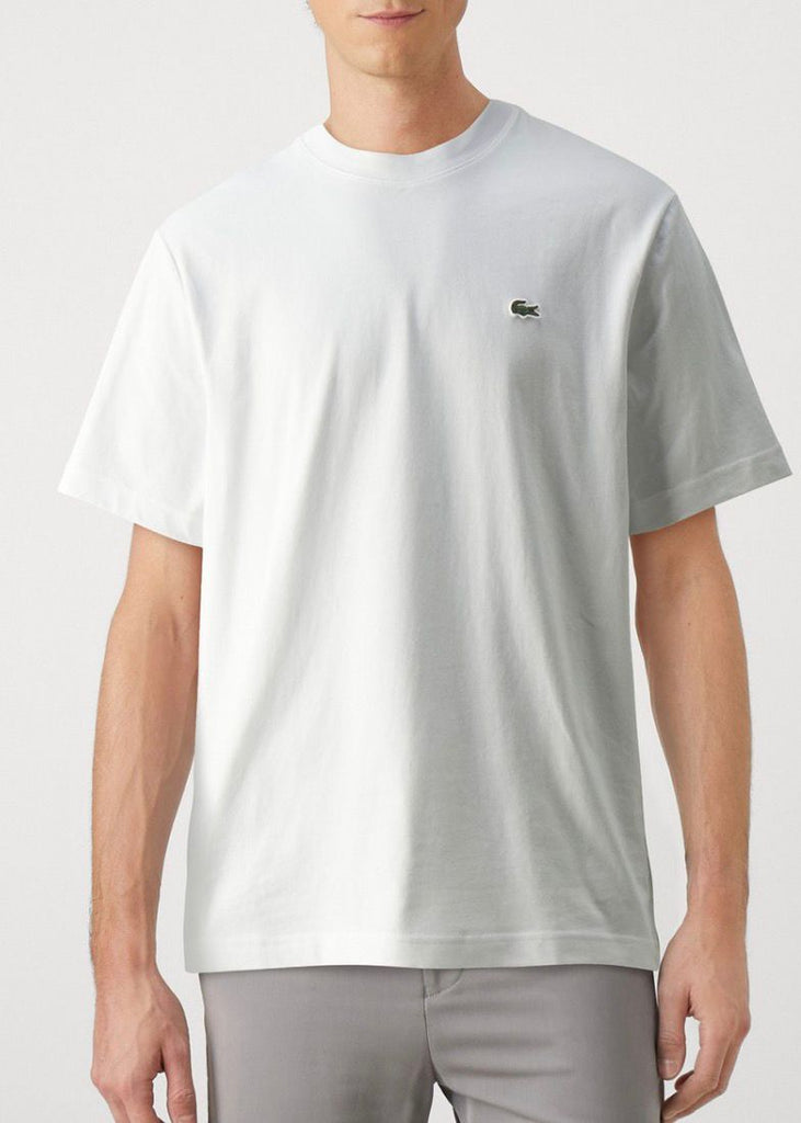 T-SHIRT LACOSTE CON LOGO LATO CUORE CUCITO BASIC