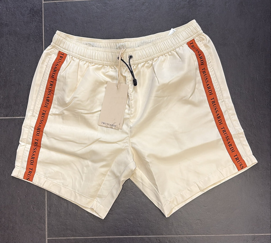 COSTUME TRUSSARDI CON BANDA LOGATA ARANCIO