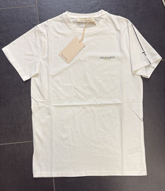T-SHIRT TRUSSARDI CON SCRITTA PICCOLA LATO CUORE