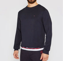 Carica l'immagine nel visualizzatore di Gallery, FELPA TOMMY HILFIGER CON MOLLA LOGATA IN BASSO E LOGO LATO CUORE