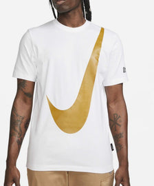 T-SHIRT NIKE CON LOGO GRANDE CENTRALE BEIGE