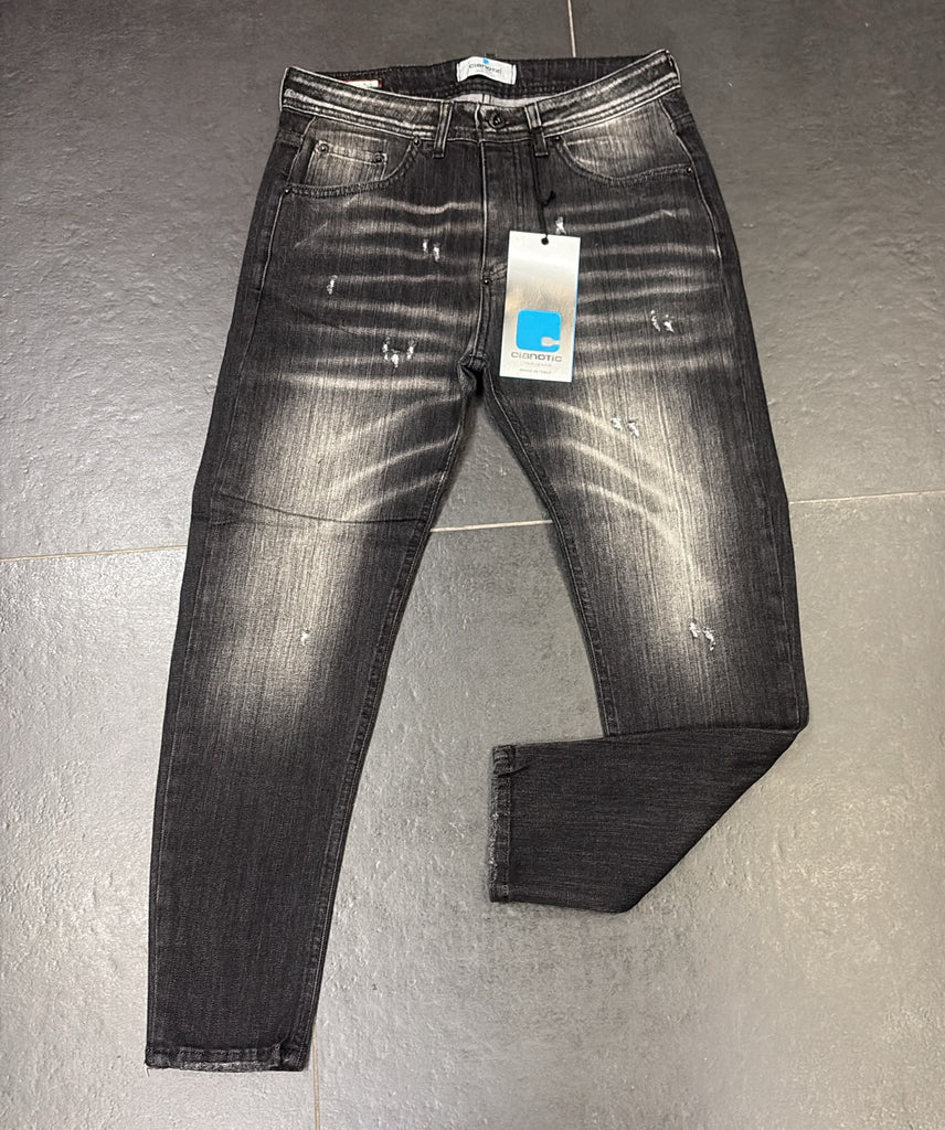 JEANS CIANOTIC NEW FIT BRANDO BLACK