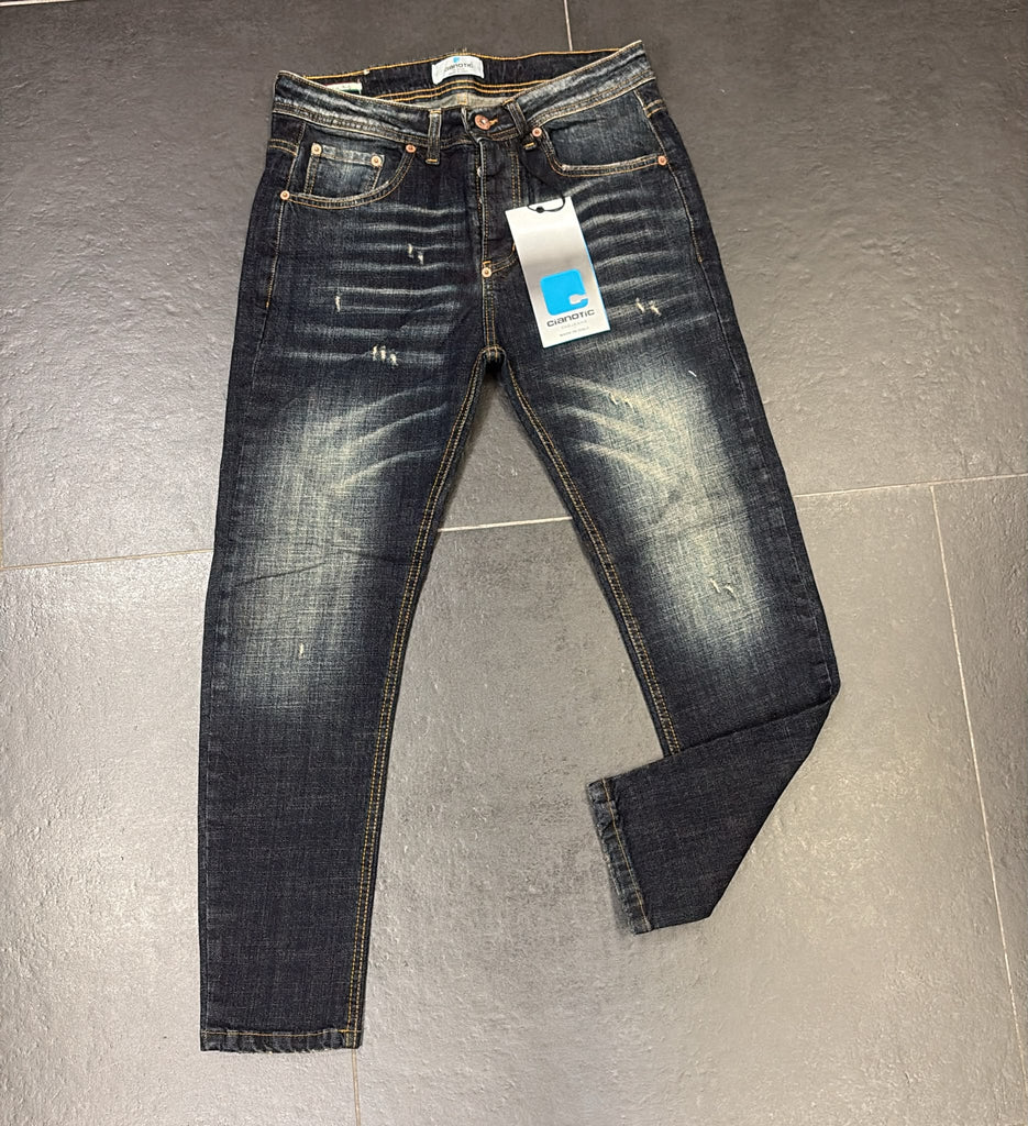 JEANS CIANOTIC NEW FIT BRANDO SABBIATO