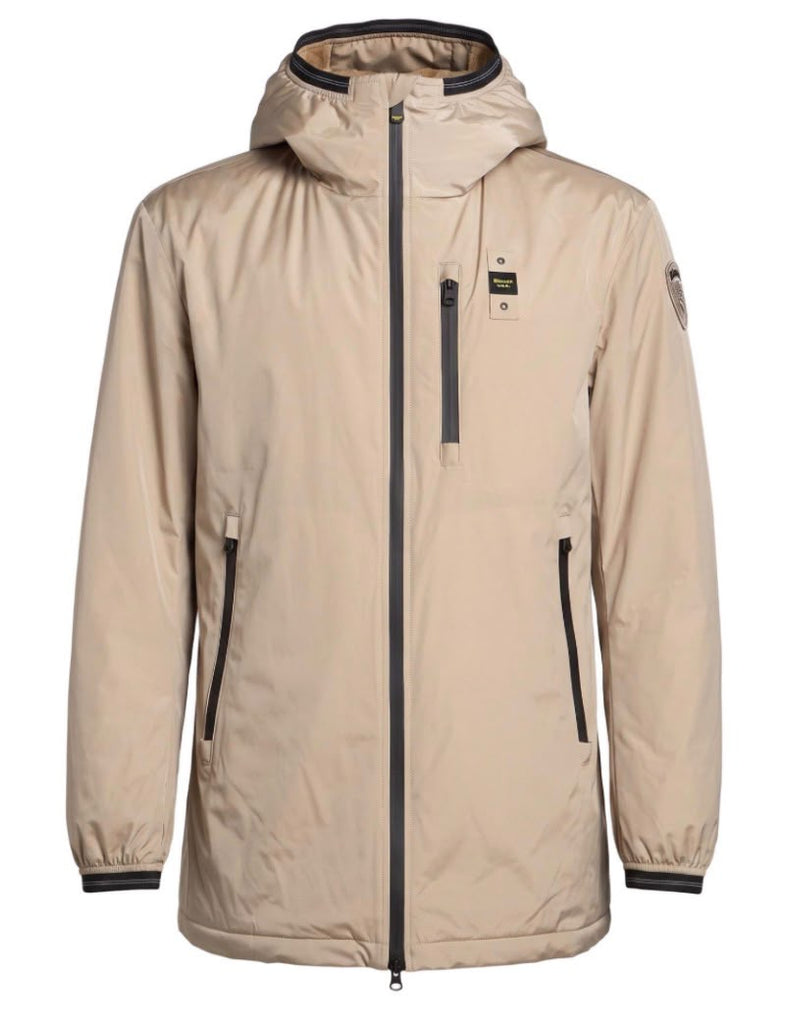 GIUBBINO BLAUER TRENCH LUNGO , PELUCHE INTERNO TASCA LATO CUORE