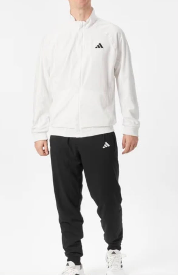 TUTA COMPLETA ADIDAS STEMMA NERO SENZA CAPPUCCIO