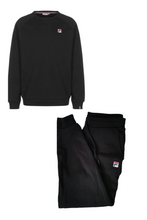 Carica l&#39;immagine nel visualizzatore di Gallery, TUTA COMPLETA FILA UOMO COTONE CON LOGO LATO CUORE GIROCOLLO