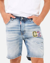 Carica l&#39;immagine nel visualizzatore di Gallery, BERMUDA G2FIRENZE REINBOW DENIM