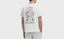 T-SHIRT CASABLANCA CON CUPOLA E PANORAMA LATO CUORE E RETRO