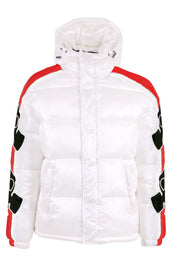 GIUBBINO BUTNOT UOMO PIUMINO CON BANDA MANICA TESCHIO