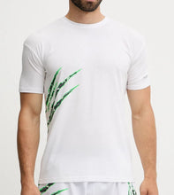 Carica l&#39;immagine nel visualizzatore di Gallery, T-SHIRT PLEIN SPORT UOMO COTONE CON TIGRE RETRO VERDE