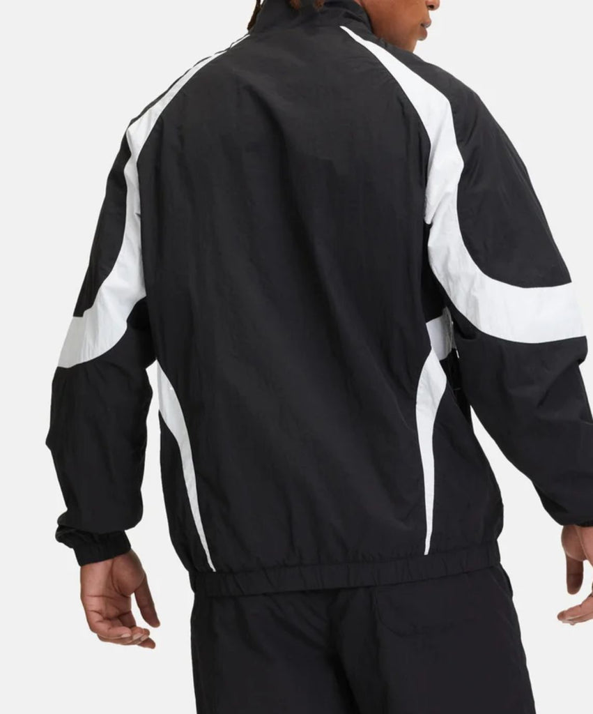 FELPA FILA UOMO ANTIVENTO  CON ZIP E LOGO A CERCHIO CUCITO LATO CUORE