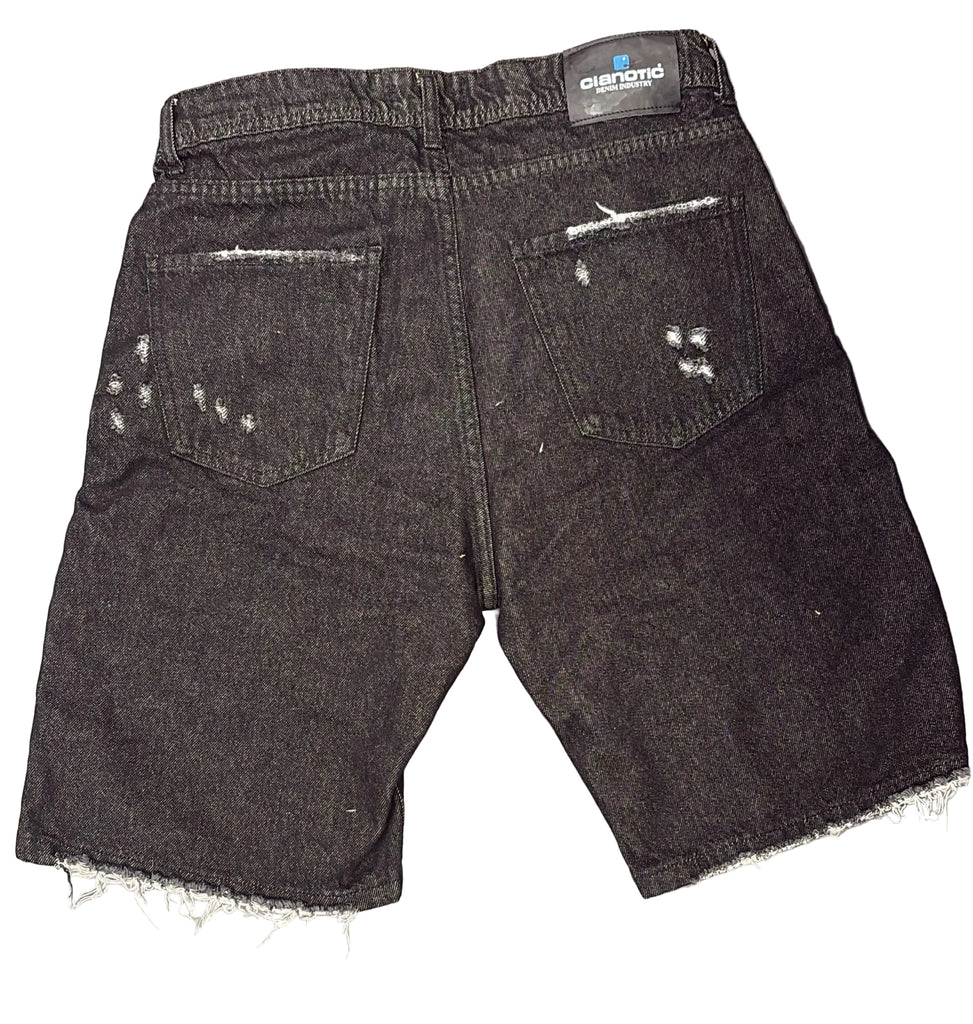 BERMUDA CIANOTIC JEANS SHORT SUPER BLACK BR
